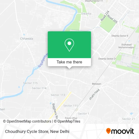 Choudhury Cycle Store map