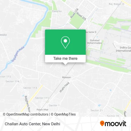 Challan Auto Center map