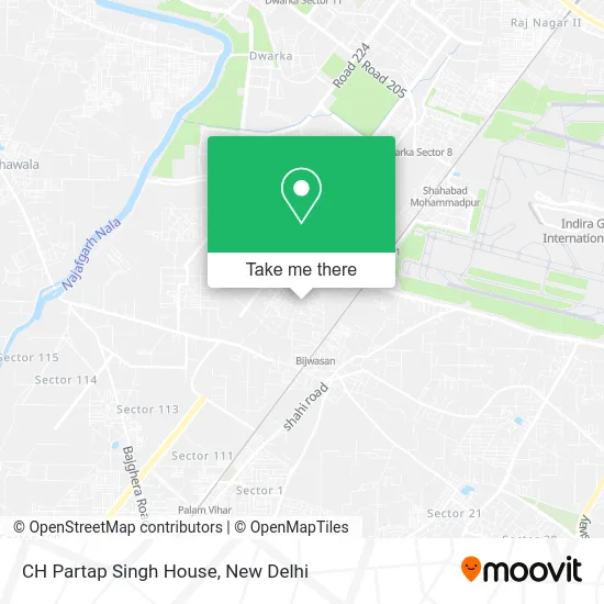 CH Partap Singh House map