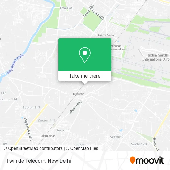 Twinkle Telecom map