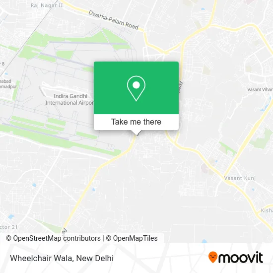 Wheelchair Wala map