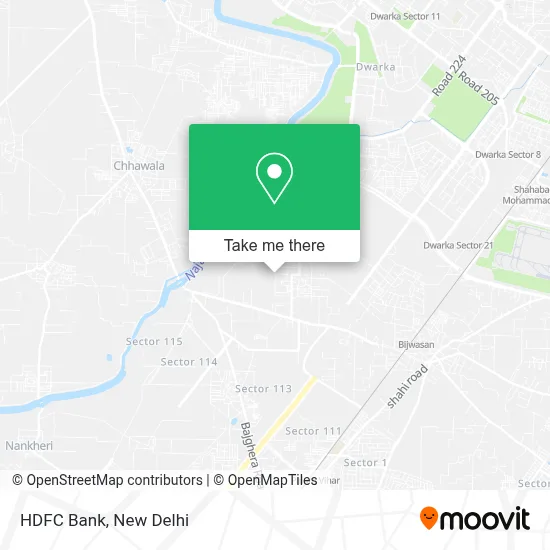 Hdfc Bank map