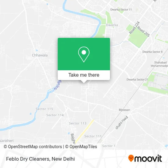 Feblo Dry Cleaners map