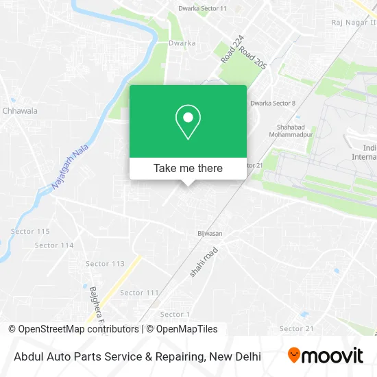 Abdul Auto Parts Service & Repairing map