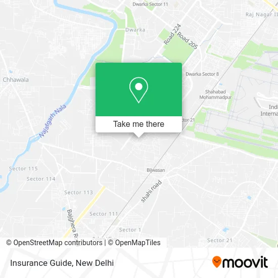 Insurance Guide map