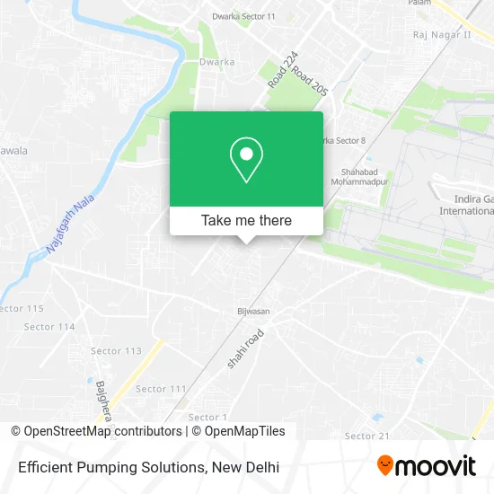 Efficient Pumping Solutions map