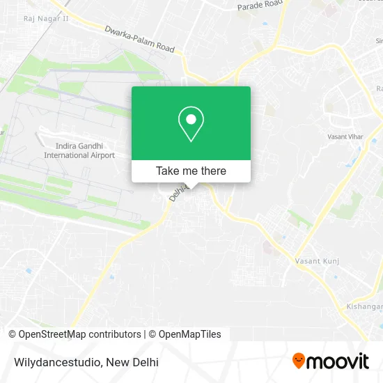 Wilydancestudio map