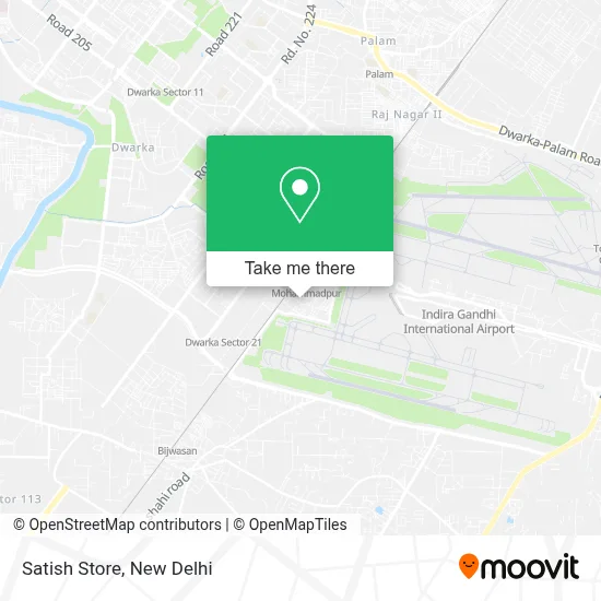 Satish Store map