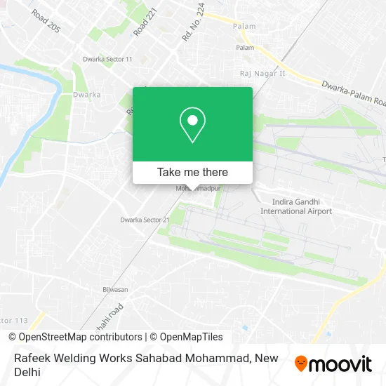 Rafeek Welding Works Sahabad Mohammad map