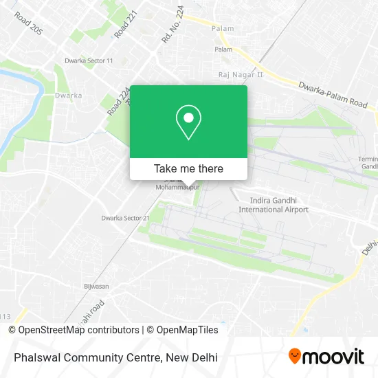Phalswal Community Centre map
