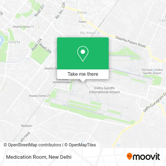 Medication Room map