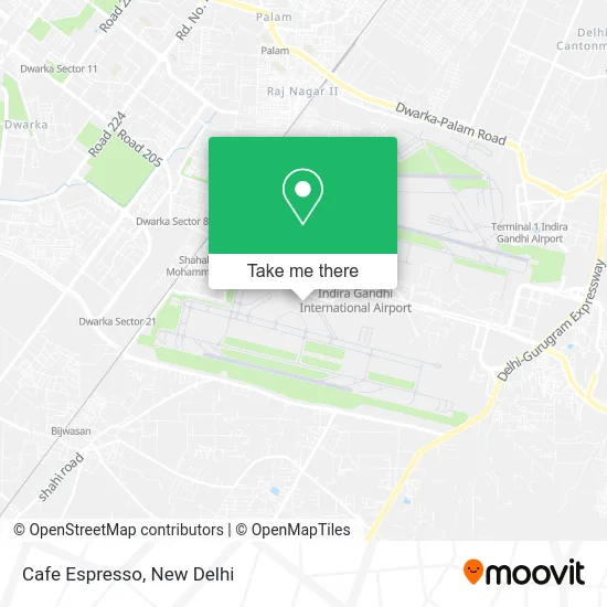 Cafe Espresso map
