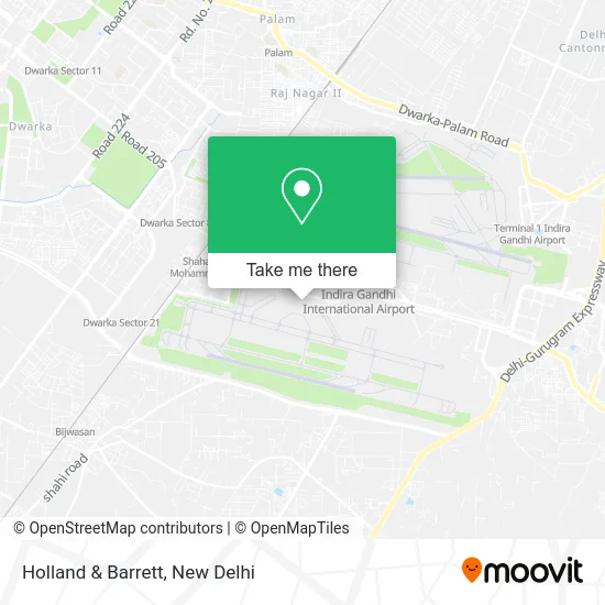 Holland & Barrett map