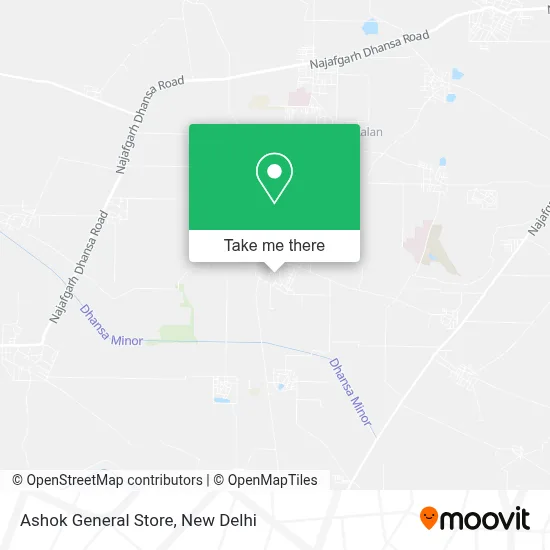 Ashok General Store map