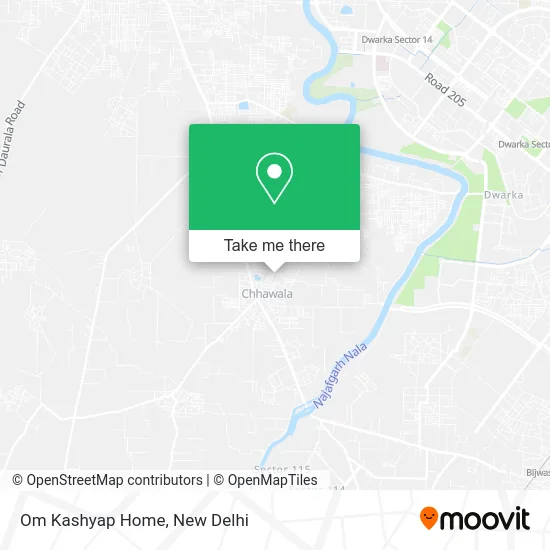 Om Kashyap Home map