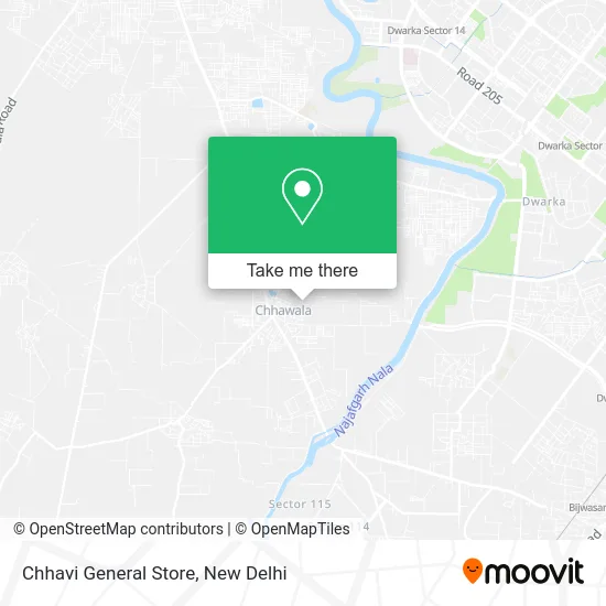 Chhavi General Store map