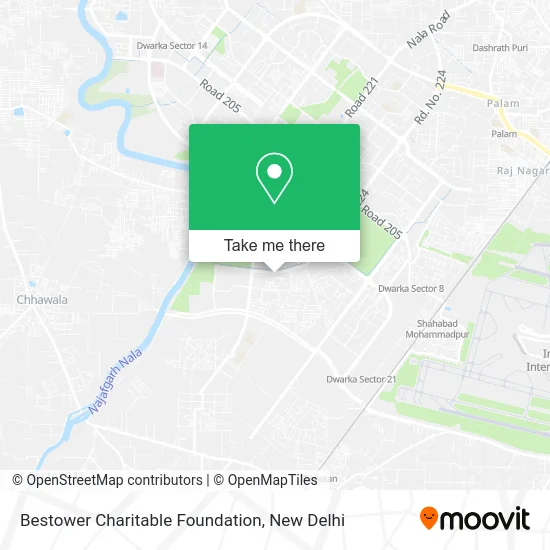 Bestower Charitable Foundation map