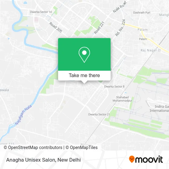 Anagha Unisex Salon map