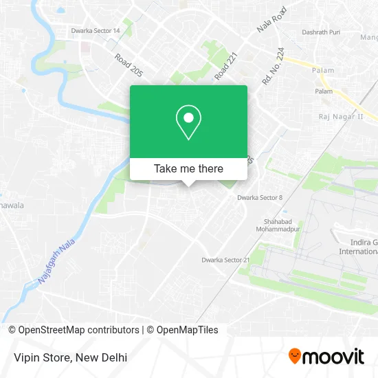 Vipin Store map