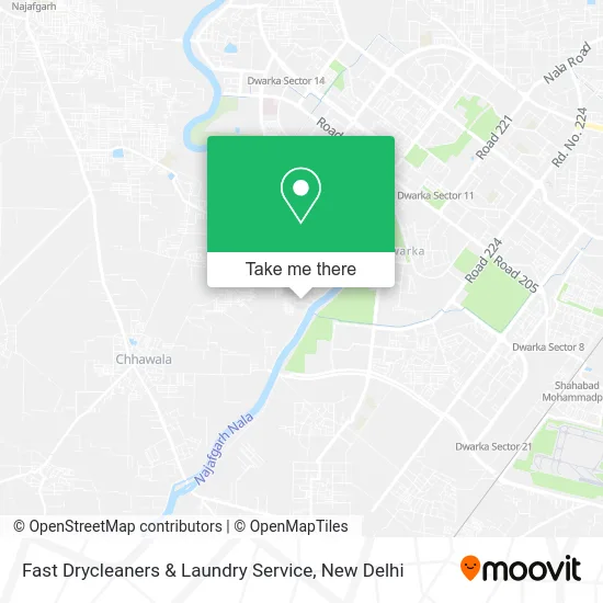 Fast Drycleaners & Laundry Service map