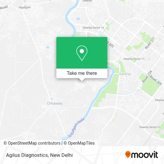 Agilus Diagnostics map