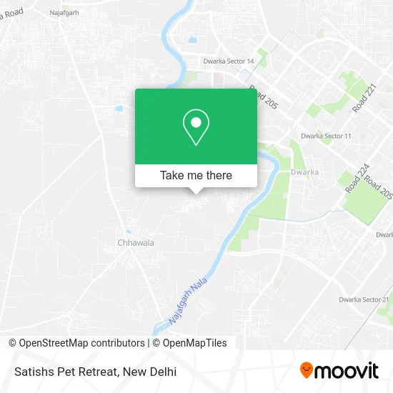 Satishs Pet Retreat map