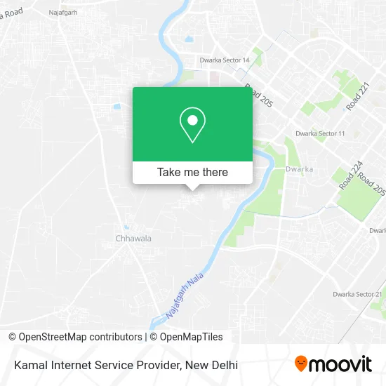 Kamal Internet Service Provider map