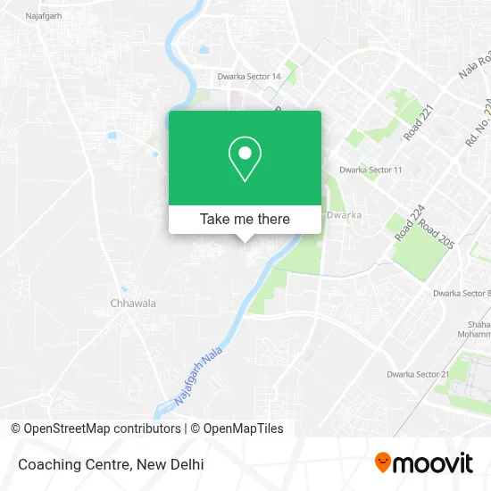 Coaching Centre map
