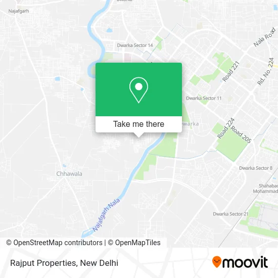 Rajput Properties map