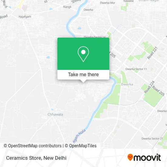 Ceramics Store map