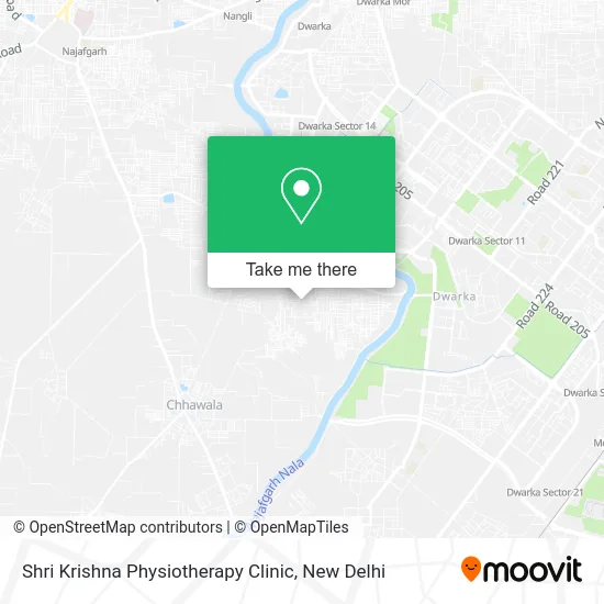 Shri Krishna Physiotherapy Clinic map