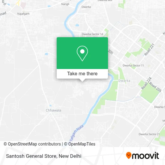 Santosh General Store map