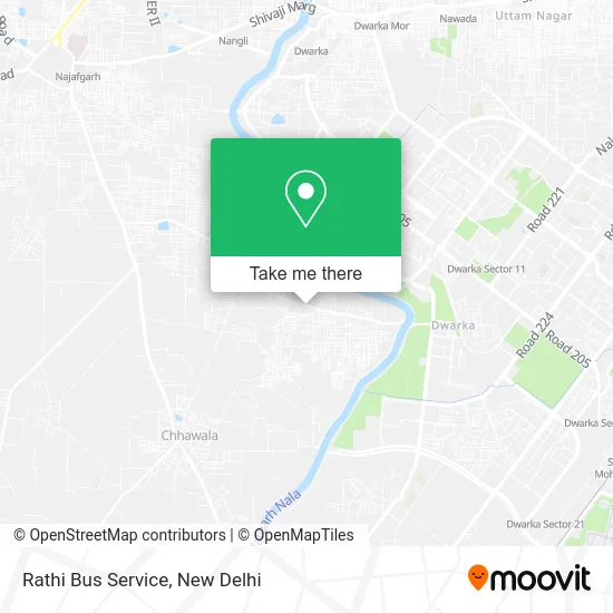 Rathi Bus Service map