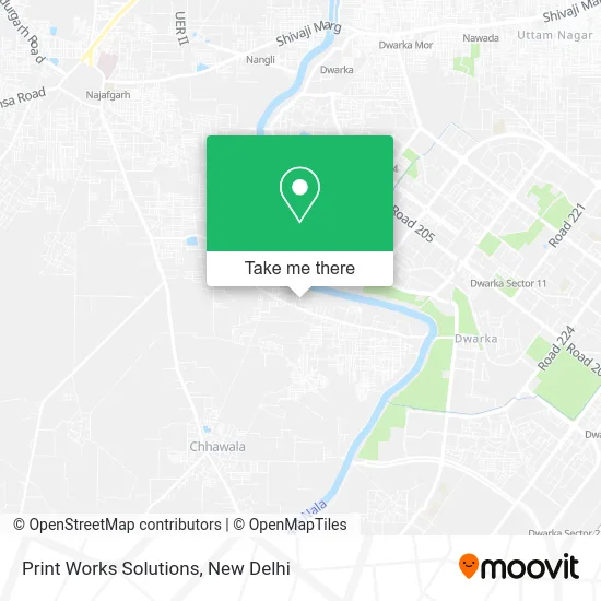 Print Works Solutions map
