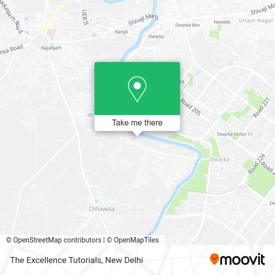 The Excellence Tutorials map