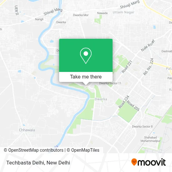 Techbasta Delhi map