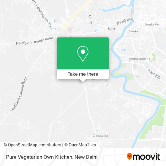 Pure Vegetarian Own Kitchen map