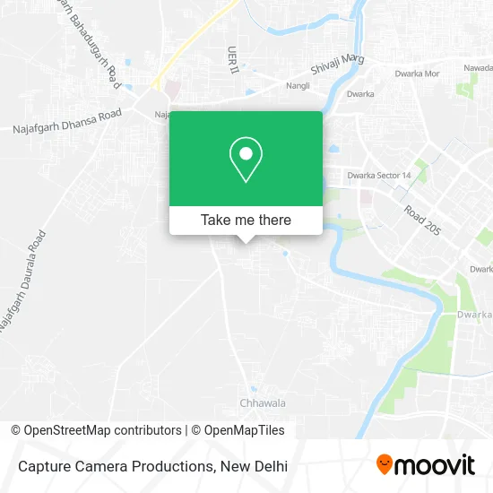 Capture Camera Productions map