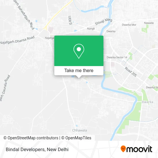 Bindal Developers map
