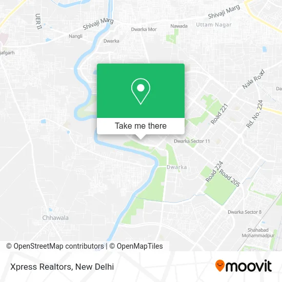 Xpress Realtors map