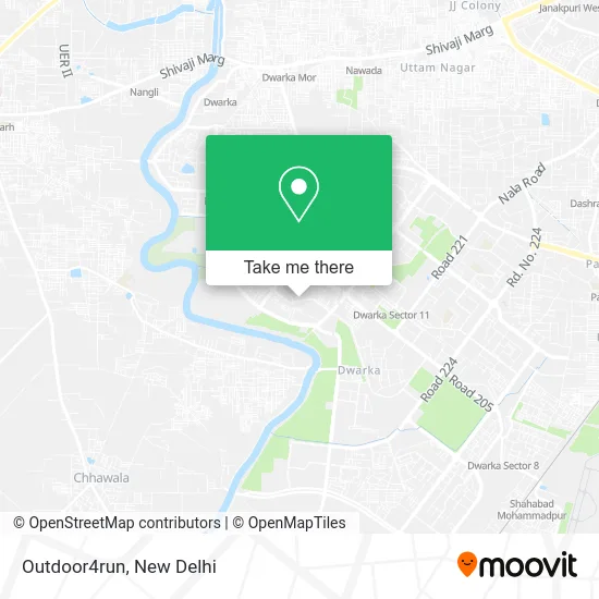 Outdoor4run map