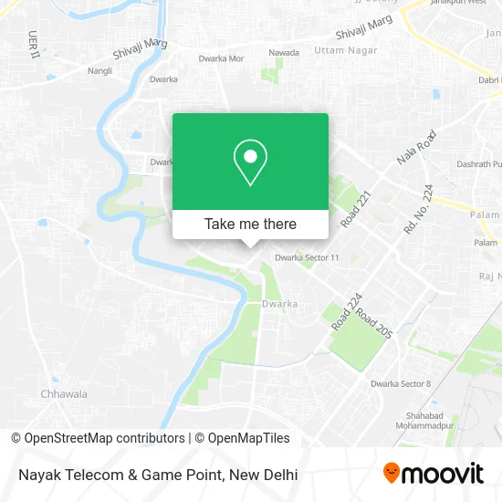 Nayak Telecom & Game Point map