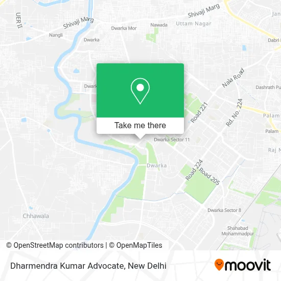 Dharmendra Kumar Advocate map
