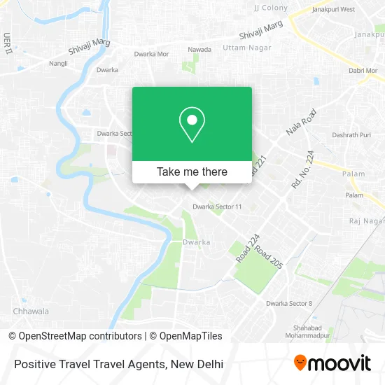 Positive Travel Travel Agents map