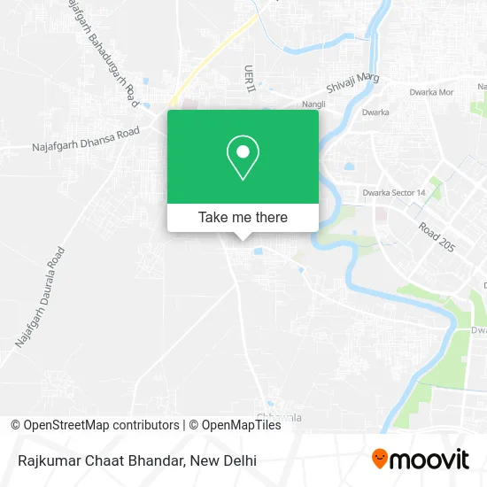 Rajkumar Chaat Bhandar map