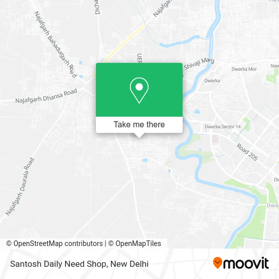Santosh Daily Need Shop map