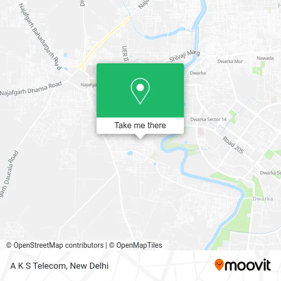 A K S Telecom map