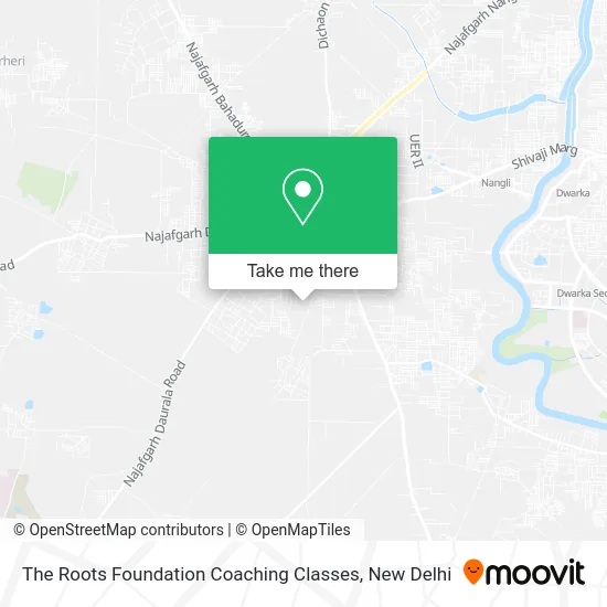 The Roots Foundation Coaching Classes map