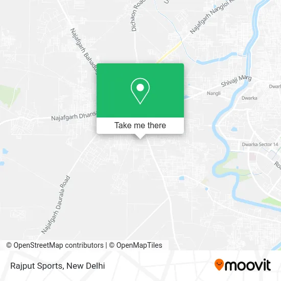Rajput Sports map