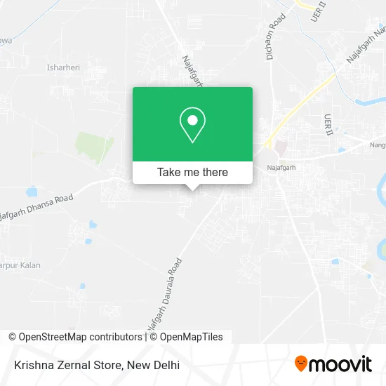 Krishna Zernal Store map